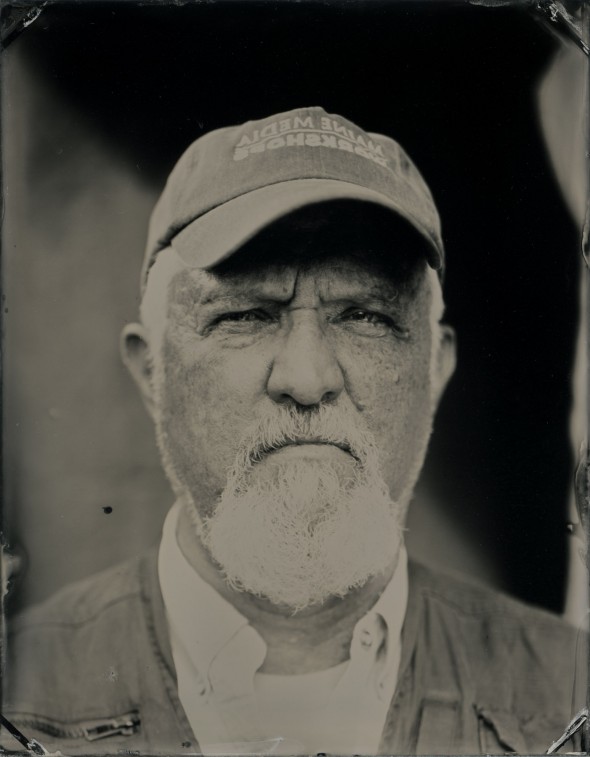 Neal Parent, tintype, 3.5x4.5 inches