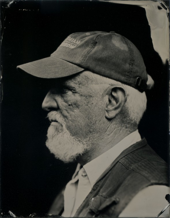 Neal Parent, tintype, 3.5x4.5 inches