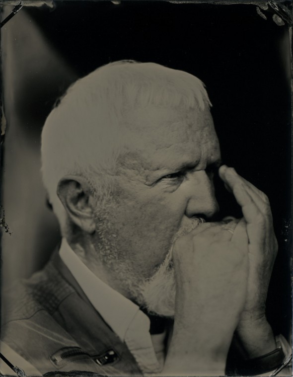 Neal Parent, tintype, 3.5x4.5 inches