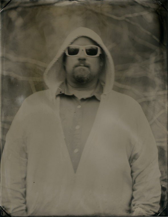 Ari Meil, tintype, 9in x 7 in