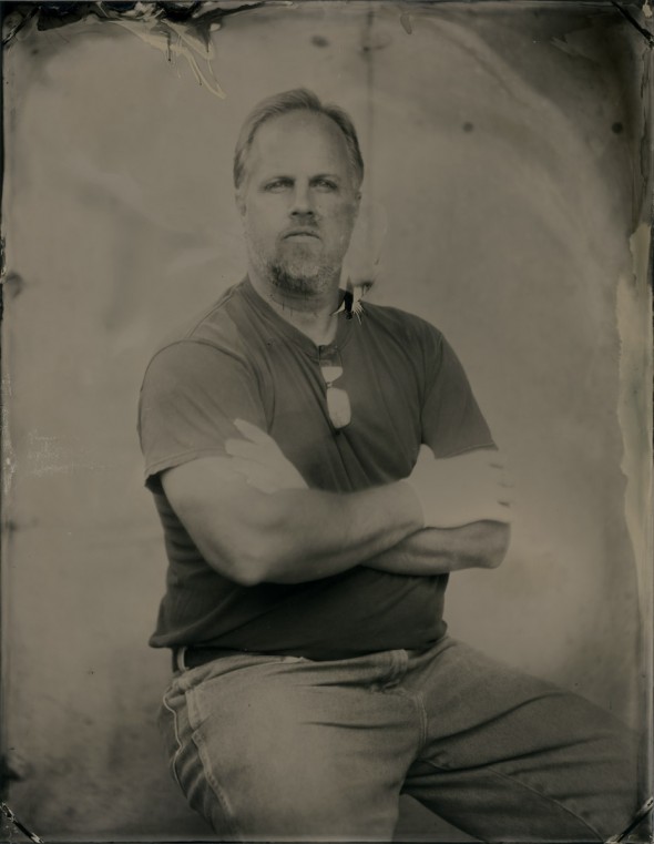 John Polhemus, tintype, 9in x 7 in