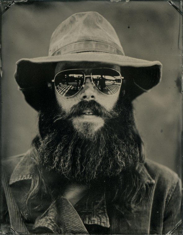 Chris Reis, tintype, 3.5 x 4.5 inches