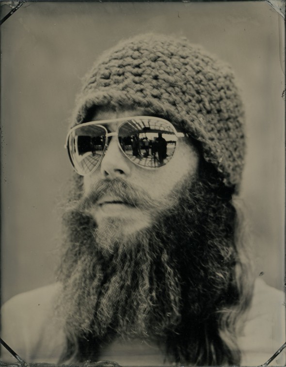 Chris Reis, tintype, 3.5 x 4.5 inches