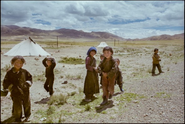 Tibet, somewhere between the Everest base camp and the Nepal border, 1992