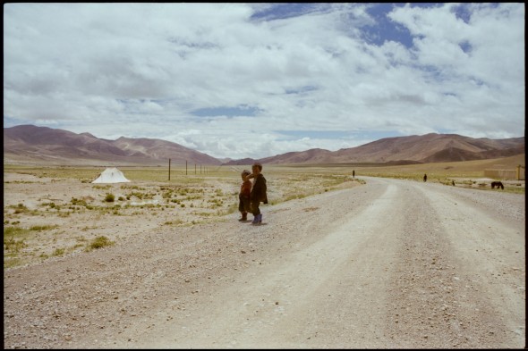 Tibet, somewhere between the Everest base camp and the Nepal border, 1992