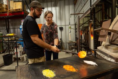 Glassblowing workshop