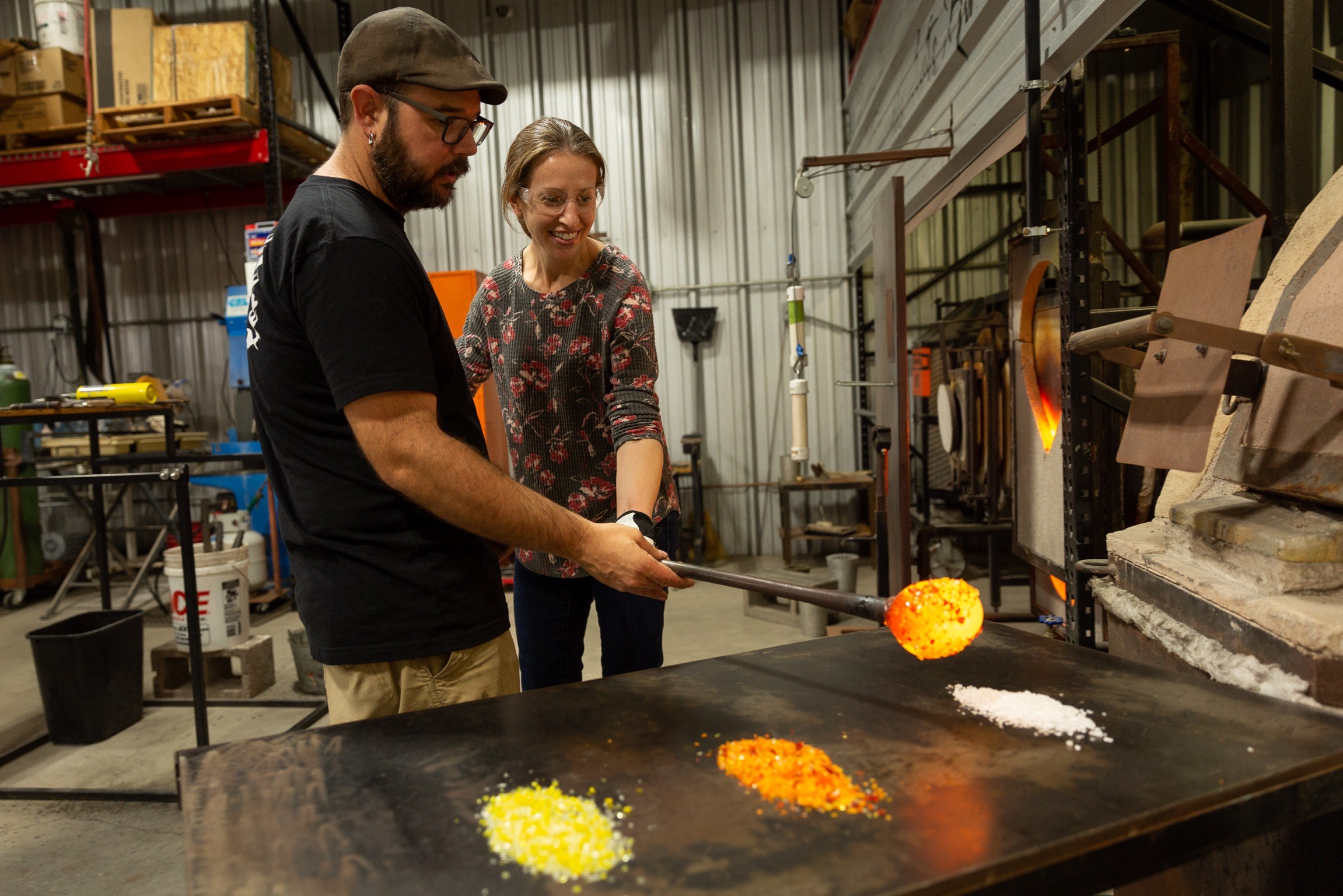 Read more about the article Glassblowing workshop