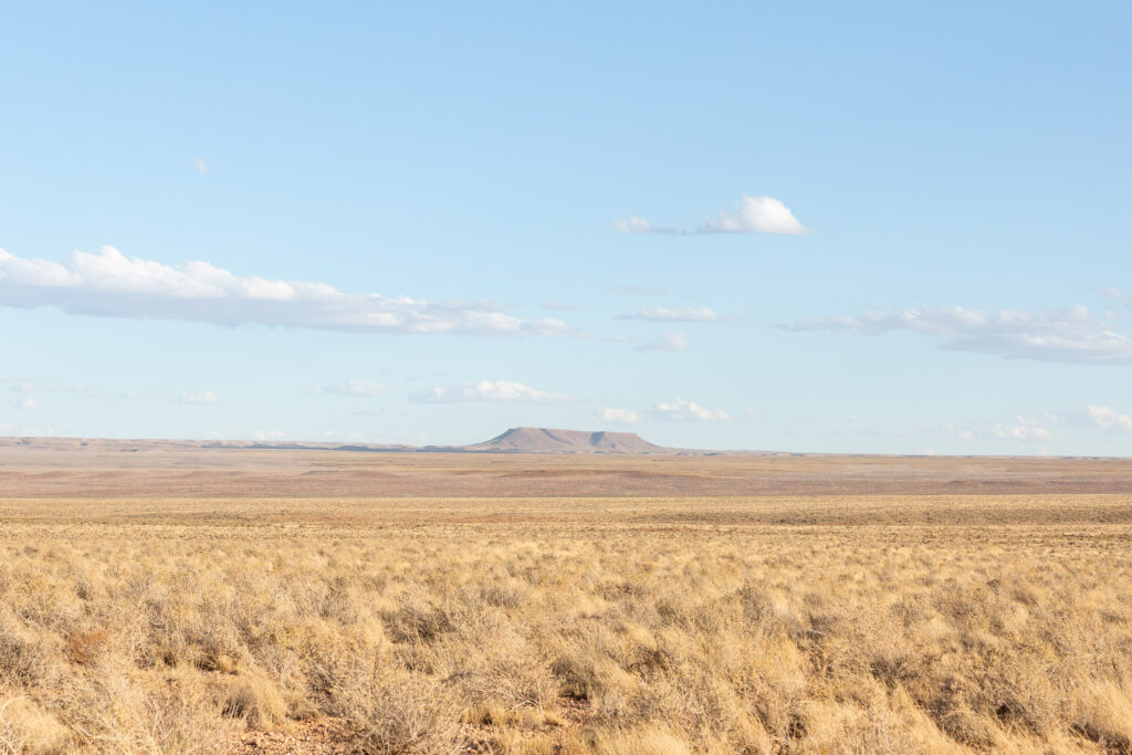 Shinumo Altar, Navajo Nation, as seen from House Rock Valley, northern Arizona, October 3, 2025, 17:04:44